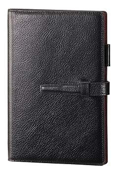 Davinci／ダ・ヴィンチ／システム手帳／ブラック／レザー／2503262 Davinci／ダ・ヴィンチ／システム手帳／ブラック／レザー