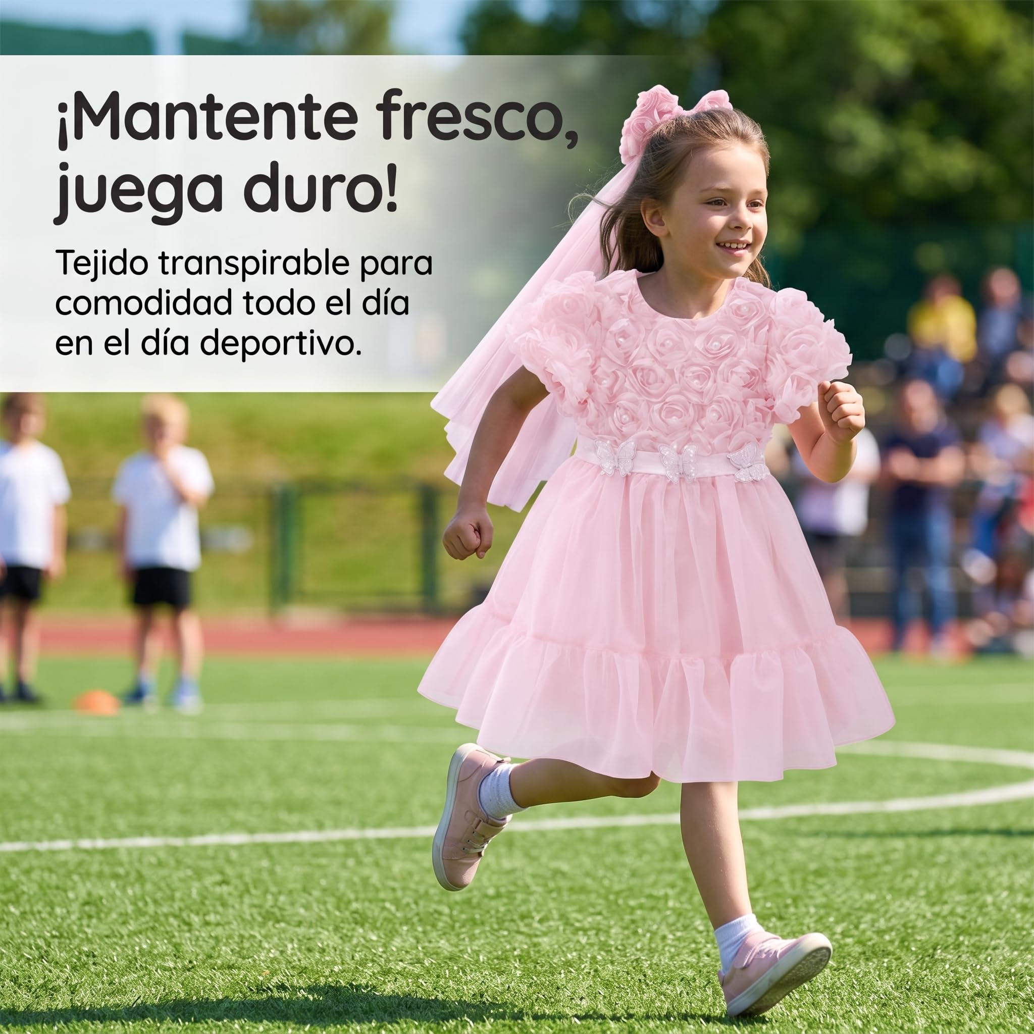 Uniforme Escolar Formal guarría Unisex para niñas, Vestido con, Numeric_120