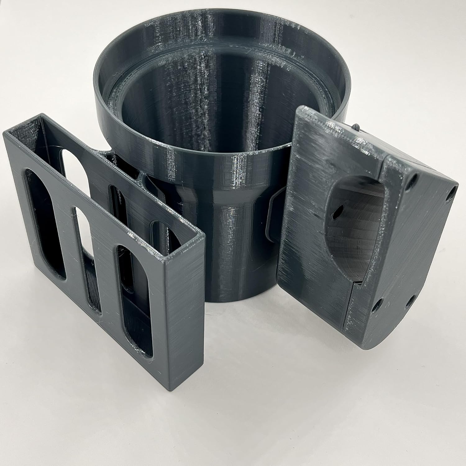 Cup & Phone Holder Compatible with UppaBaby Cruz and Vista V2, Universal Mount, 3D Printed in USA, Left/Right Side Options