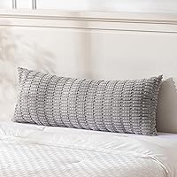 Vista 340 de Fancy Homi Fundas de almohada decorativas bohemias de 20 x 20 pulgadas para sala de estar, sofá, cama, sillón, rústico, moderno, decoración del Crema