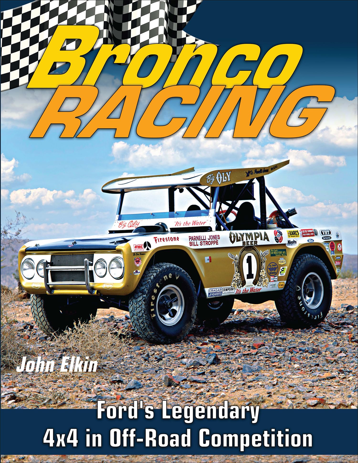 Livre Ford Bronco Racing cadeau idéal passionné sport auto