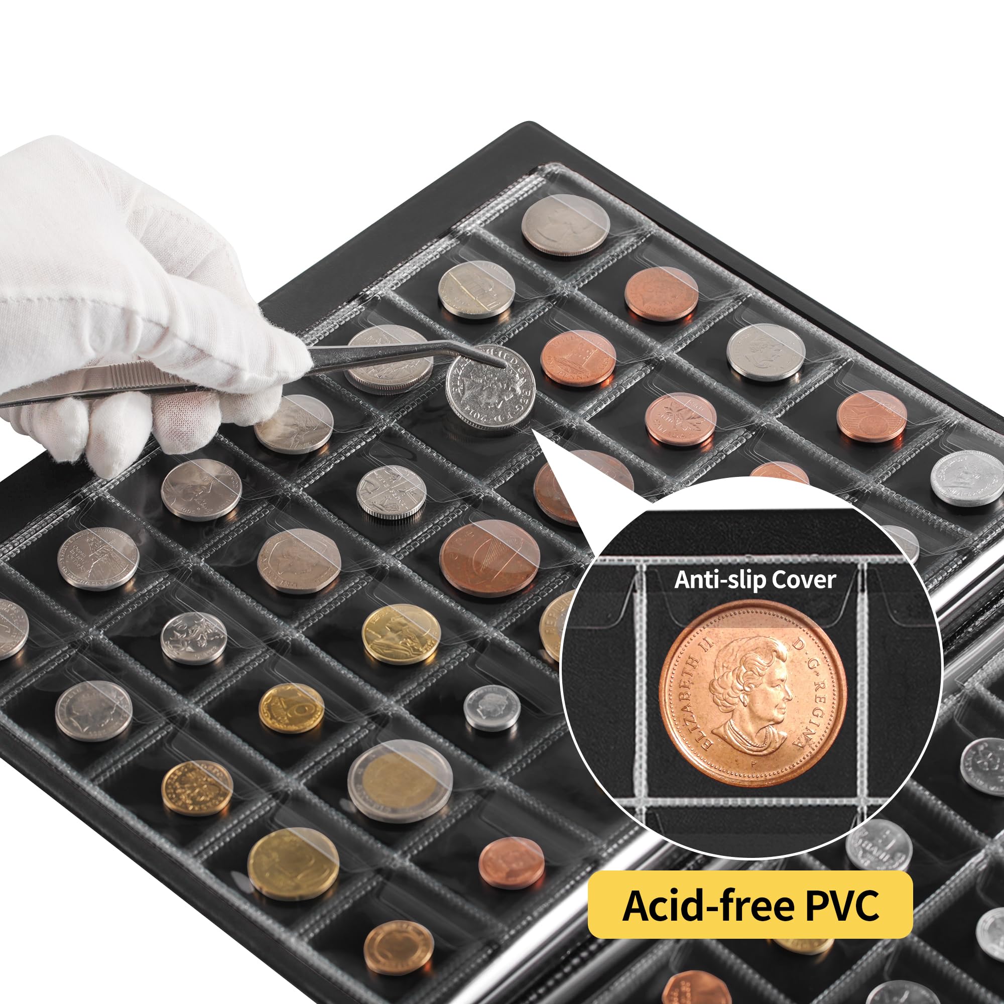 350 Pockets Coin Albums - Image 3
