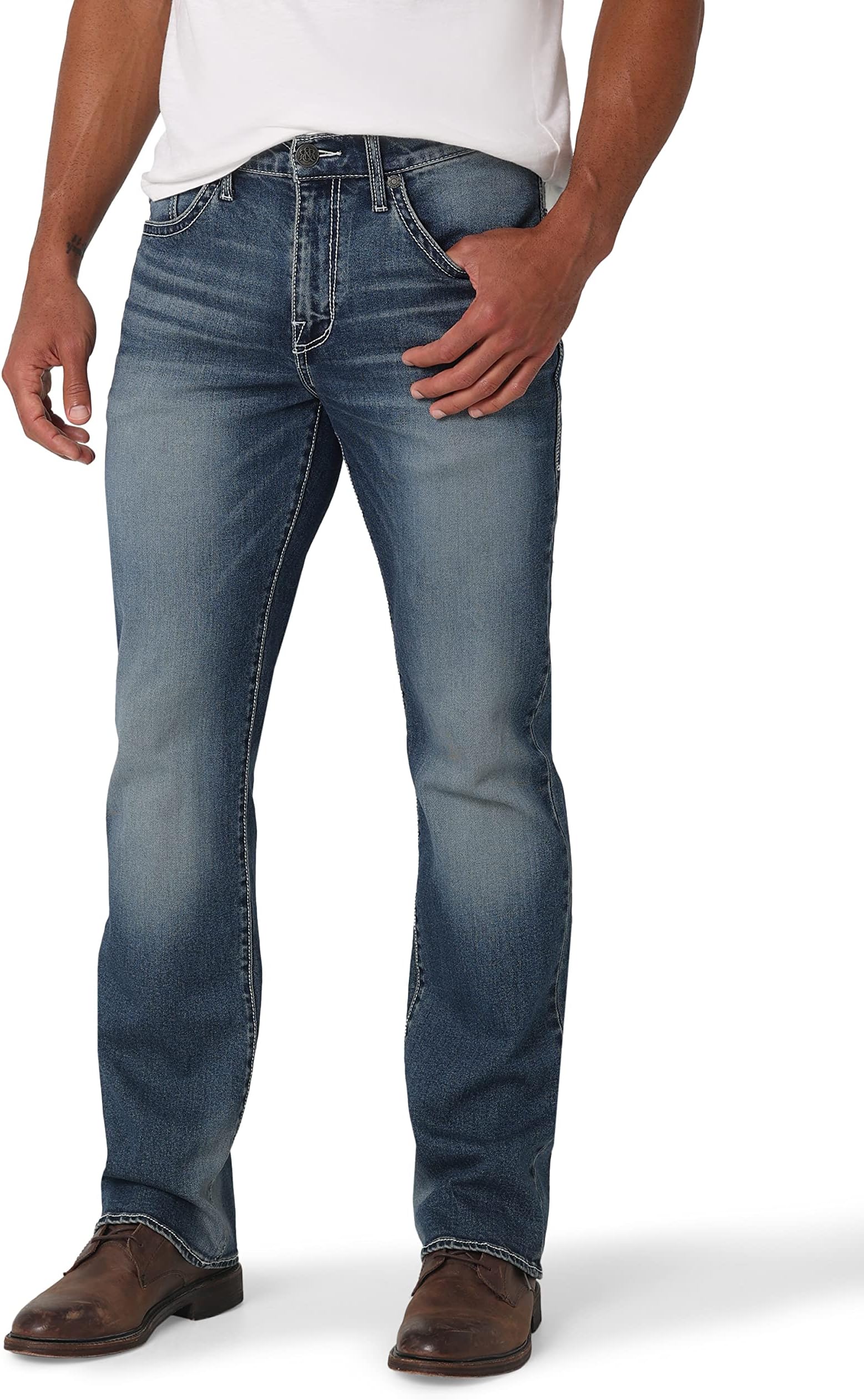Men's Mid-Rise Bootcut Jean, Denied, 32W x 32L