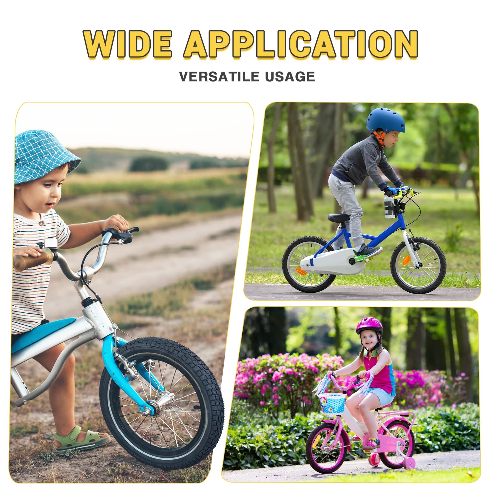 Pack De 2 Neumáticos Plegables Para Bicicleta Infantil 14 Pulgadas - 14x2.125, Compatible Con BMX, MTB Y Bicis De Ciudad