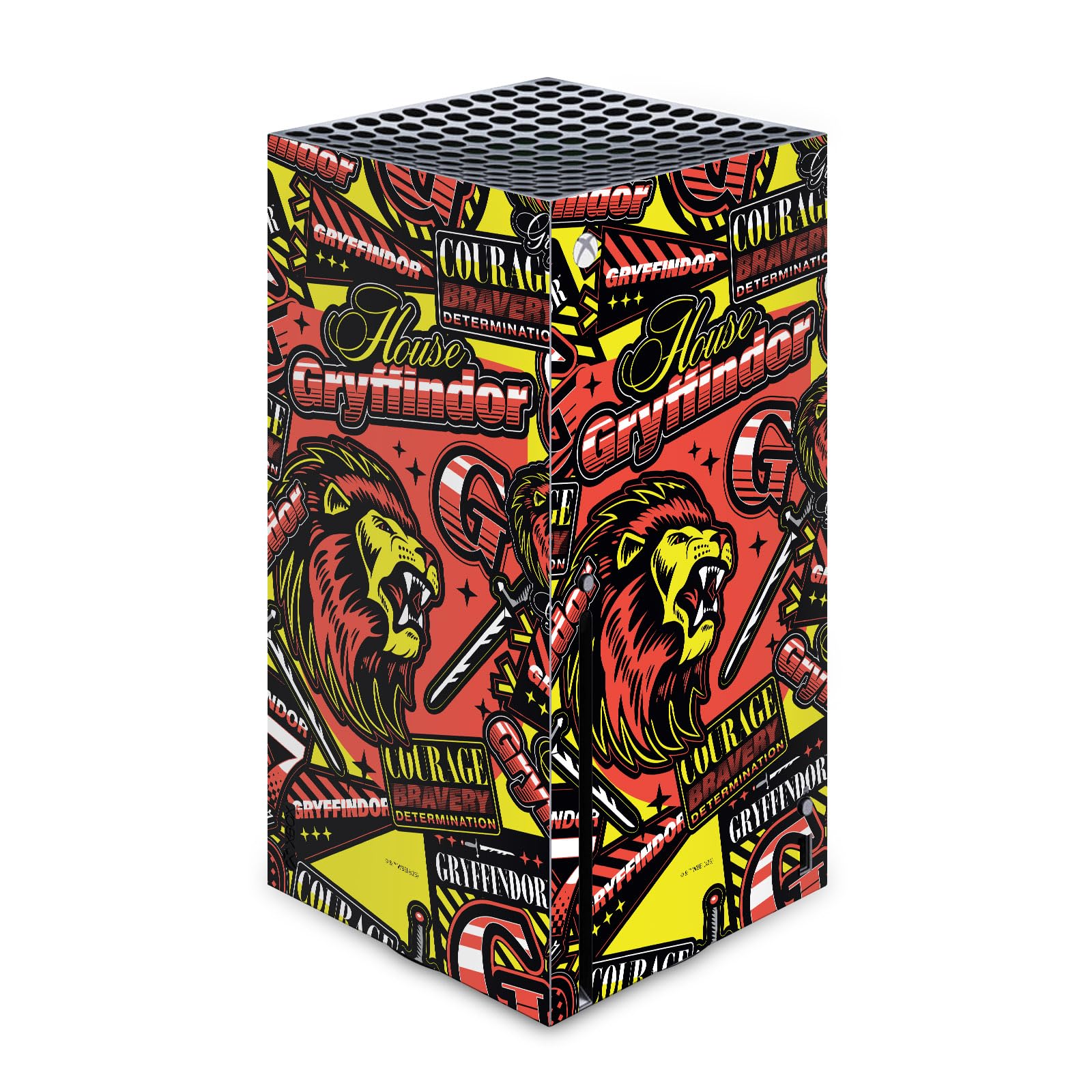 Sticker Xbox Series X Harry Potter Gryffindor protège console vinyle