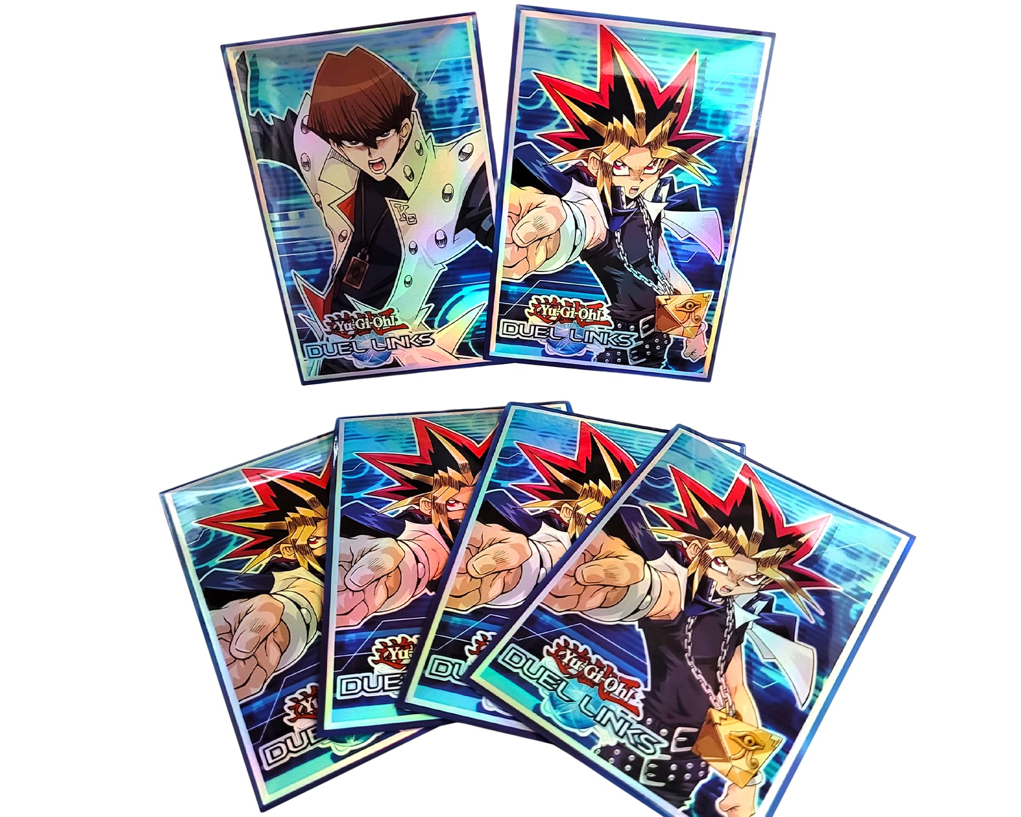 JAW REX Yu-Gi-Oh! Duel Links Holographic Card Sleeves (Yugi MUTO)