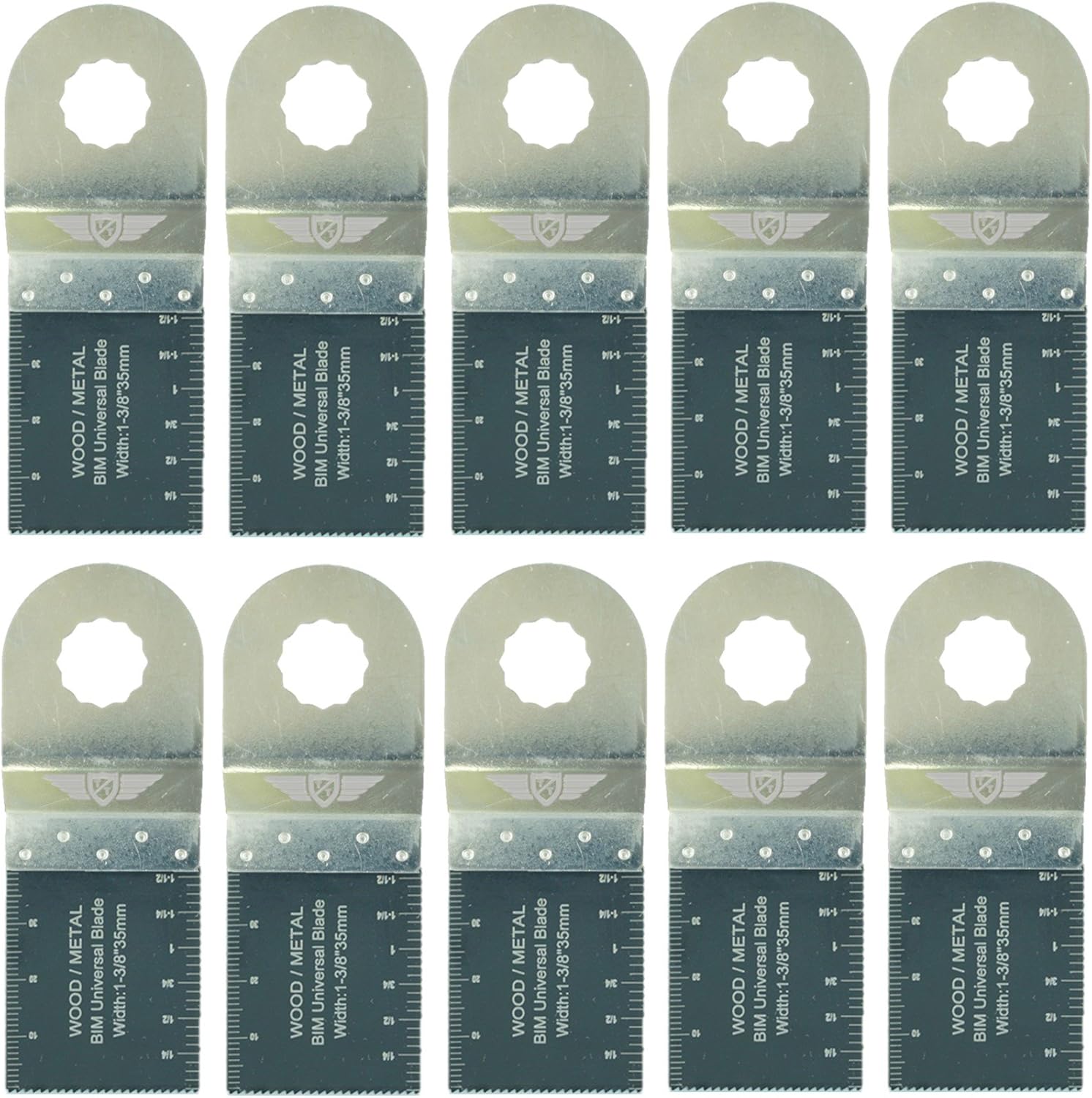10 x TopsTools WX35B_10 Metal Cutting BiMetal Blades Compatible with