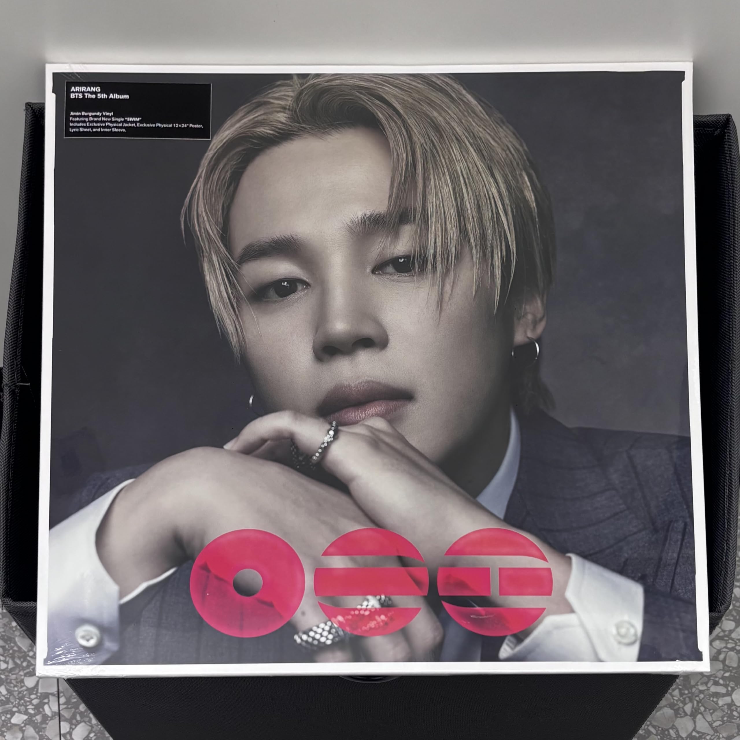 【新品未開封】 BTS アリラン Standard Vinyl JIMIN B.T.S ARIRANG [Standard Vinyl Ver.] The 5th Album (Jimin Burgundy