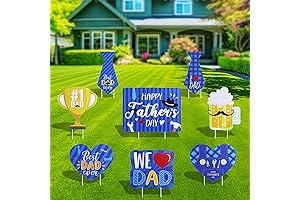 Fathers Day Yard Decorations: Make Dad's Day with Vibrant Lawn Signs