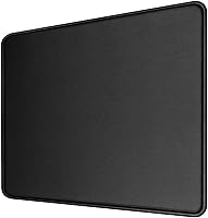 Vista 1 de [35 % más grande] Alfombrilla de mouse para juegos de 12 x 10 x 1/8 pulgadas. Bordes cosidos delicados y base de goma natural antideslizante