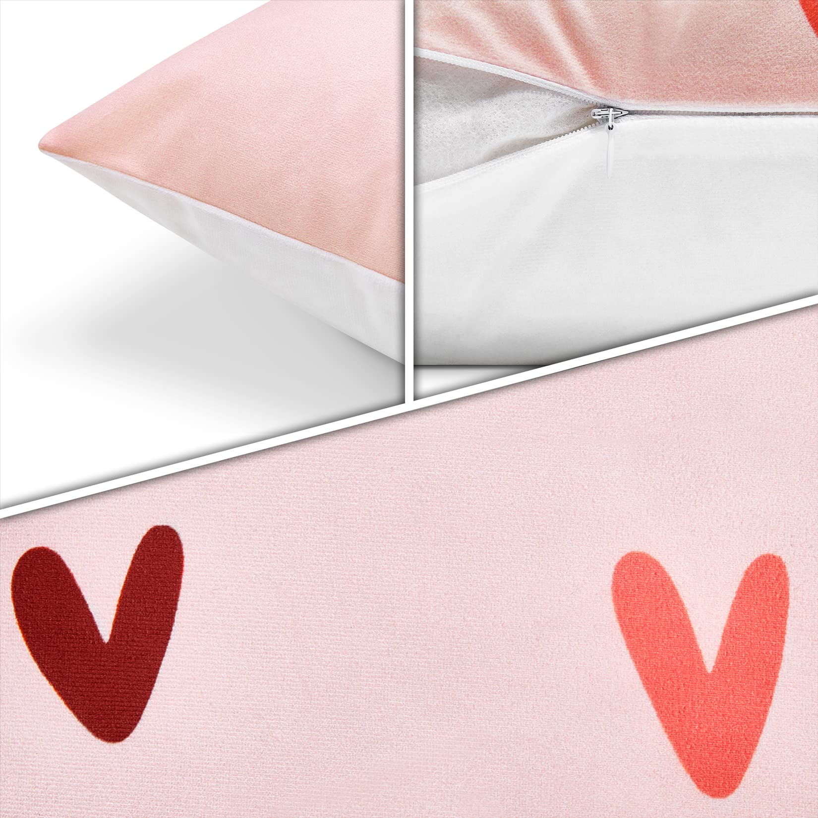 Paco Home Set di 2 federe 45x45 Cuscino Cuscino Fodera Asilo Nido Ragazze Ragazzi Bambini Deco Sole Cuore Camera Bambino