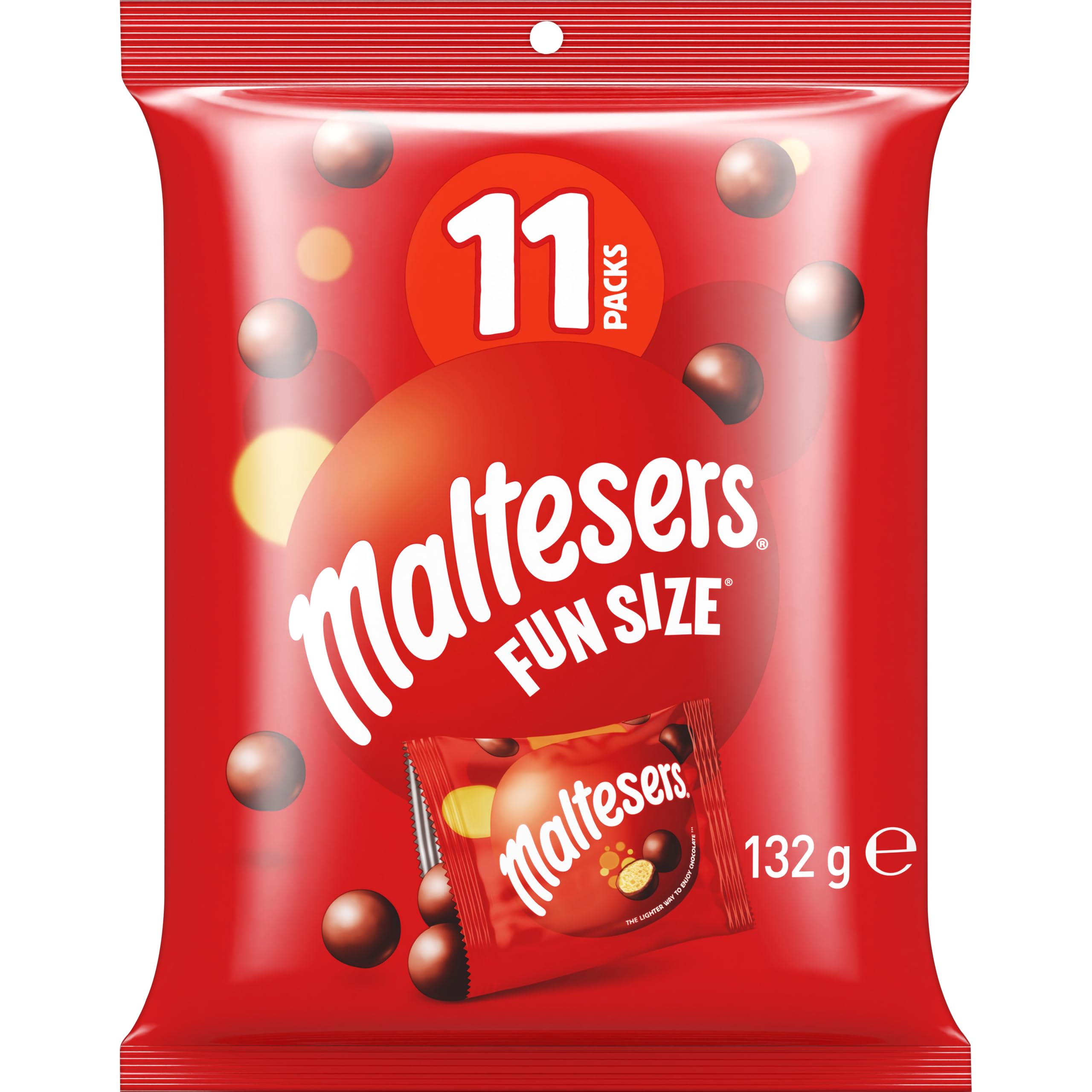 Maltesers Milk Chocolate Party Share Bag 11 Pieces 132g