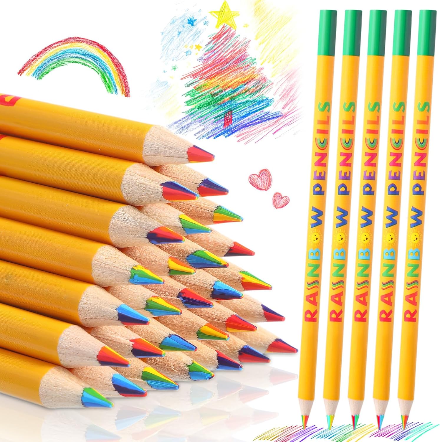 Nezyo 96 Pcs Science Pencils Bulk Lab Week Gifts 2026 Science Party Favors Cute Chemistry Pencils with Erasers and Motivational Sayings for Fun Scientist Theme Birthday Gifts Reward Teacher Supplies
