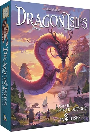 DragonIsles  Juego de mesa de aventura familiar de fantasía para 2-5 jugadores, a partir de 10 años  Un viaje de tierras lejanas y fortunas!