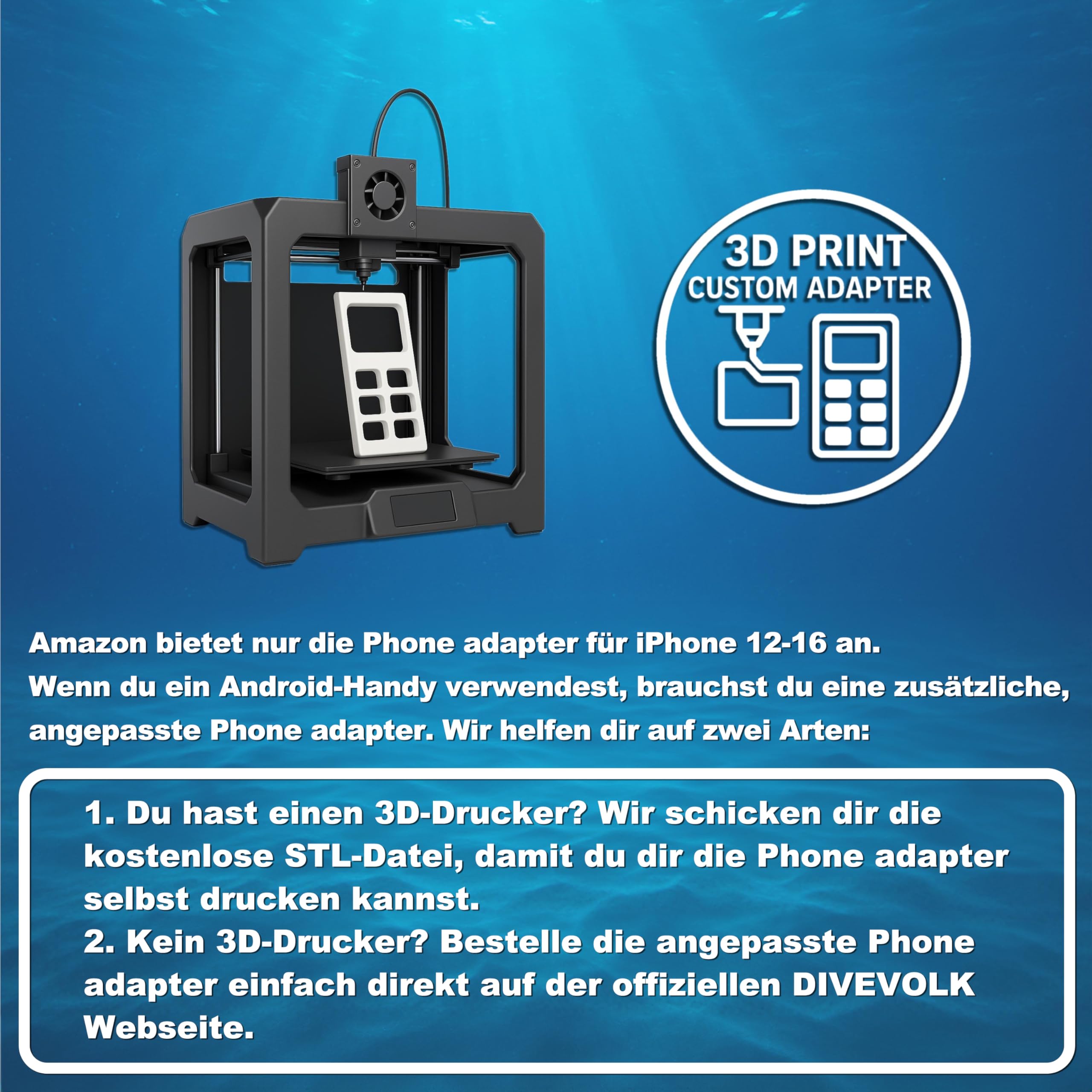 DIVEVOLK Seatouch 4Max Wasserdichte Hülle für iPhone 12/12Pro/13/13Pro/14/14Pro/15/15Pro/16