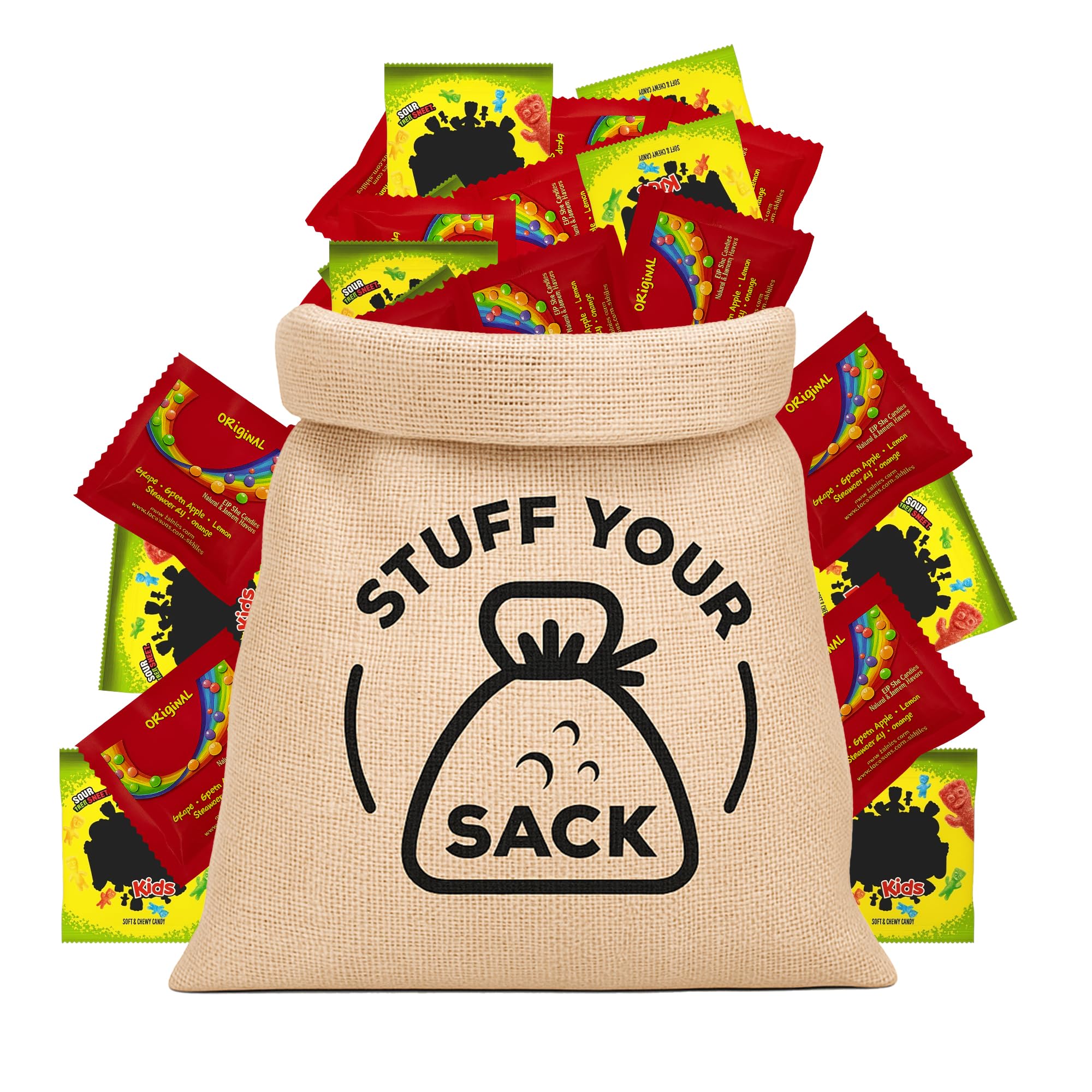 Sour Candy Variety Pack – 100+ Count Bulk Sour Candy Care Package – 3 lb East...