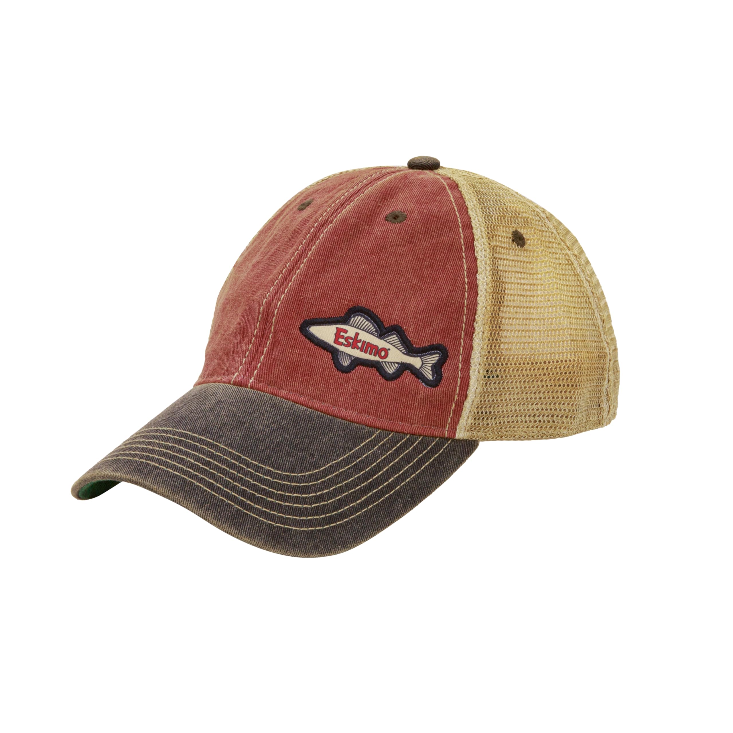 Eskimo® Lakeland Cap, Unisex, Adjustable, OSFM, Red, 47605