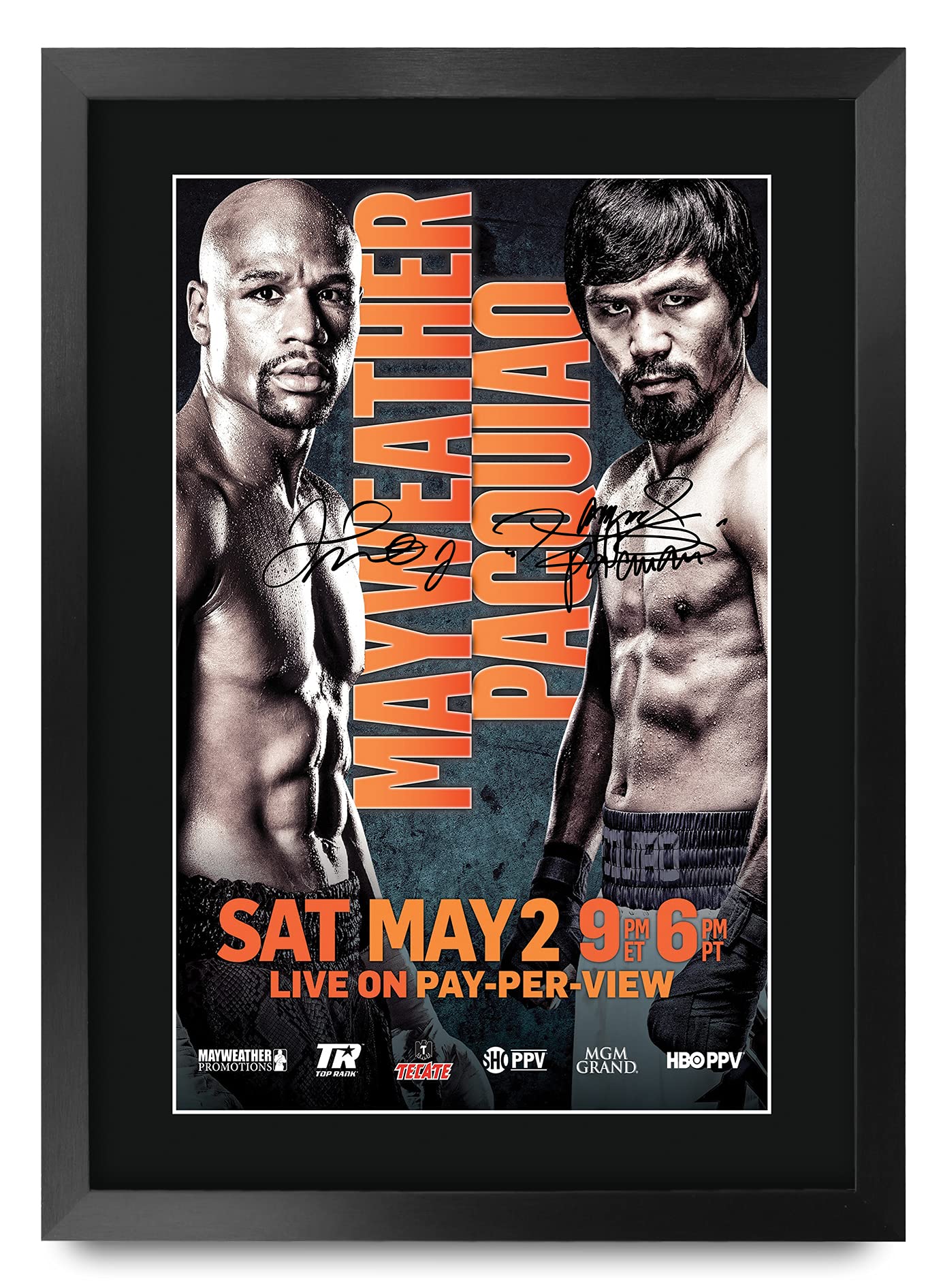 お宝Manny Pacquiao 直筆サイン入り ポスター35.5cm 28cm お宝Manny Pacquiao 直筆サイン入り ポスター35.5cm 28cm お宝