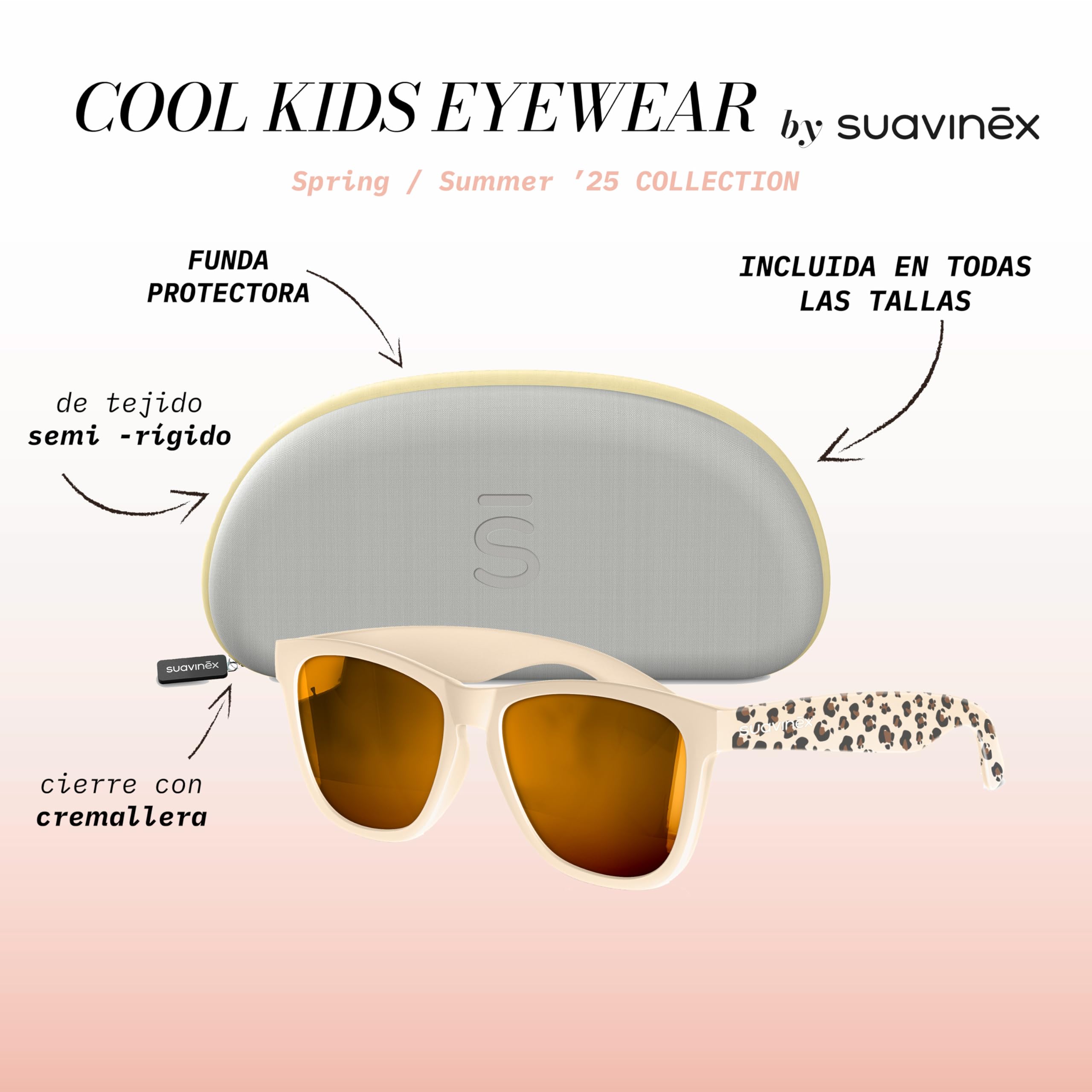 SUAVINEX, Gafas de Sol para Bebés de 0 a 12 Meses, Polarizadas, con Filtro UV 400, Cat. 3, 100% Protección Rayos UVA y UVB, con Funda Incluida, Muy Flexibles y Ligeras, de Forma Redonda, Color Azul