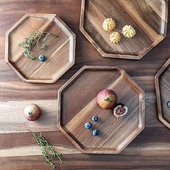 新品 八角 アカシア 木製トレイ 無垢材 4枚 お盆 カフェトレー ランチ 81qvwqYl9HL._UF350,350_QL80_.jpg
