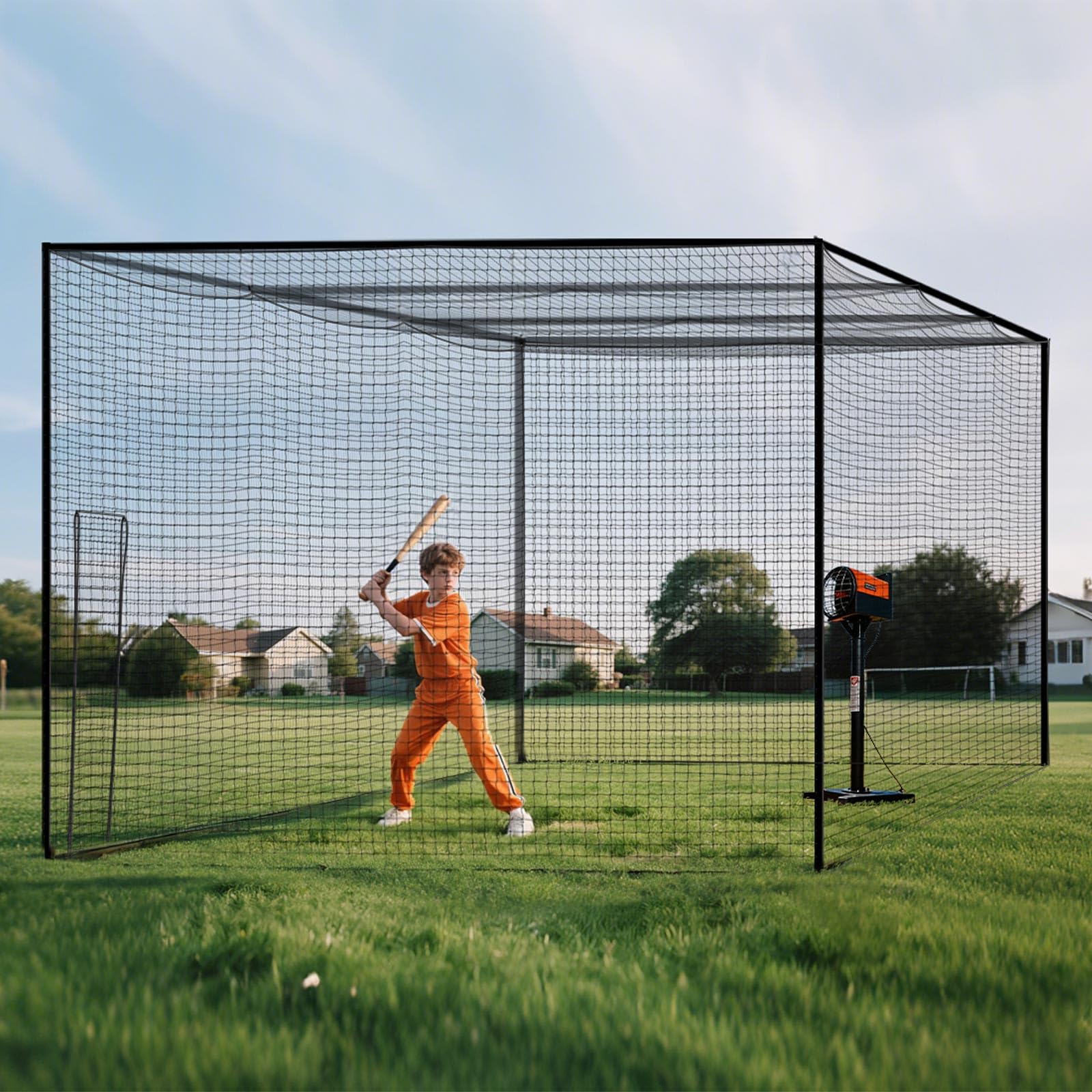 VEVOR Rete da Allenamento Multisport Baseball, Billfold Unisex Adulto