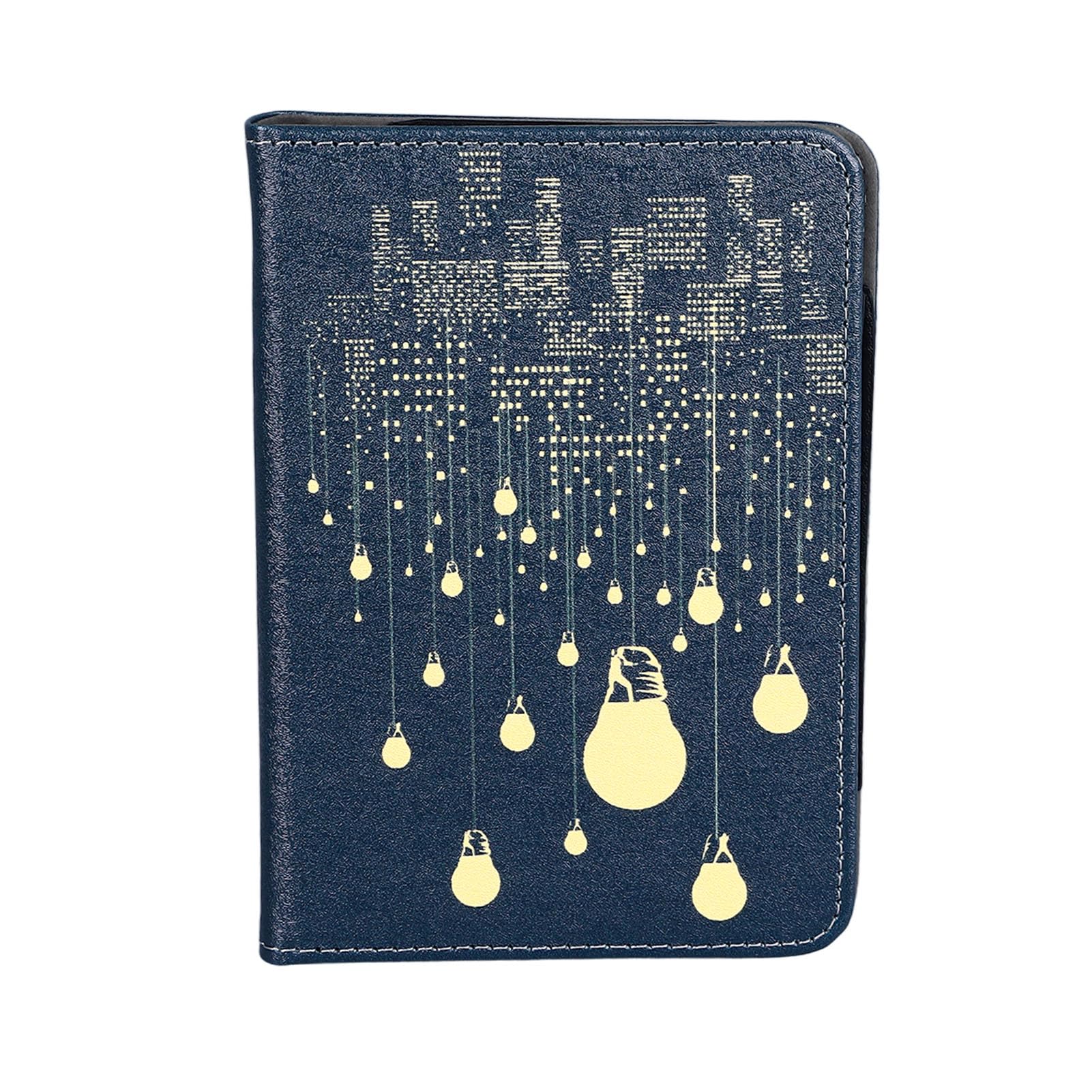 Funda para Lector de Libros, Pintada con Patrones Exquisitos, Correa de Mano, Funda Protectora Duradera para Libros Electrónicos, Conveniente para la 11.ª Generación 2022 (Foco)