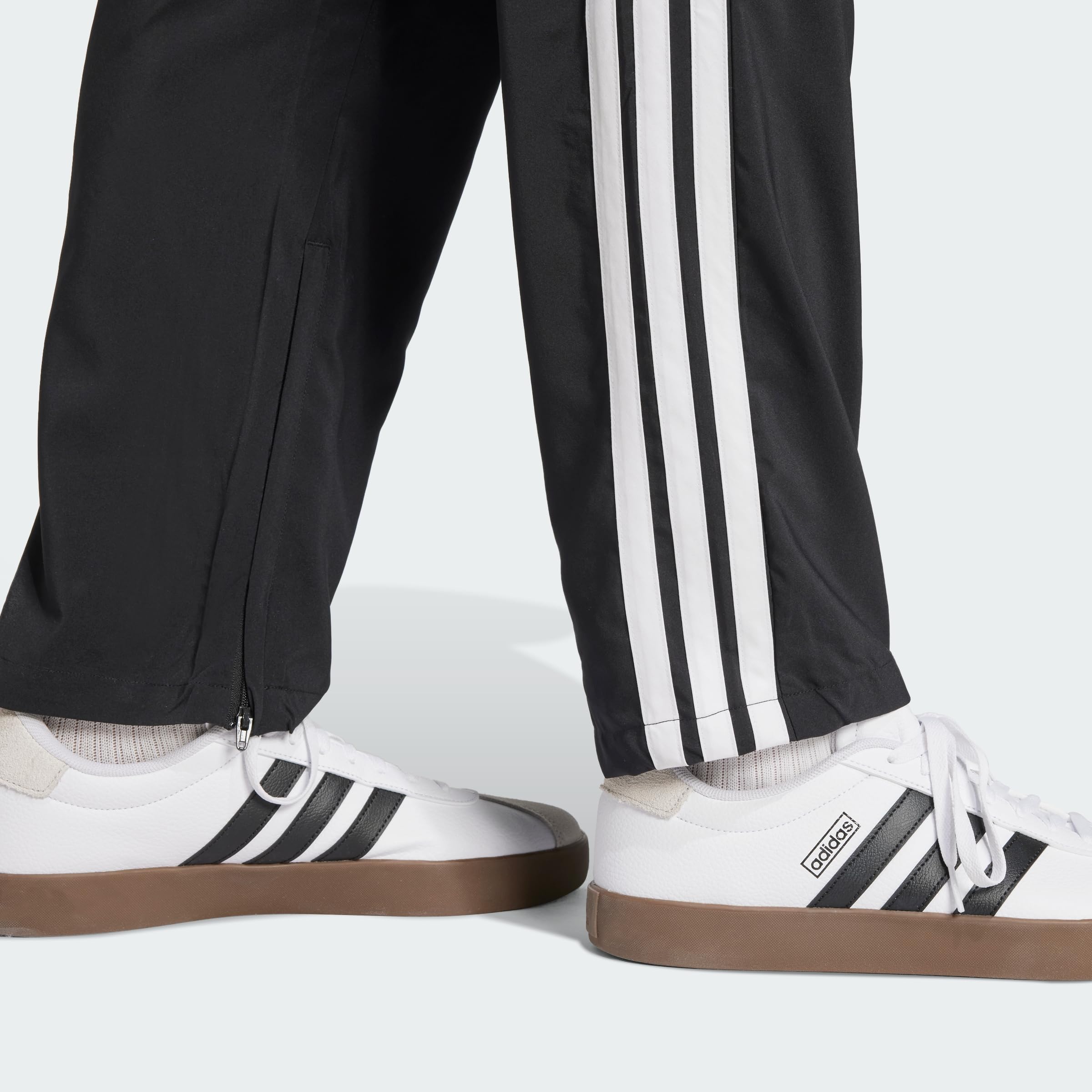 Adidas Uomo Essential Three Stripes Stanford Pant Open Hem