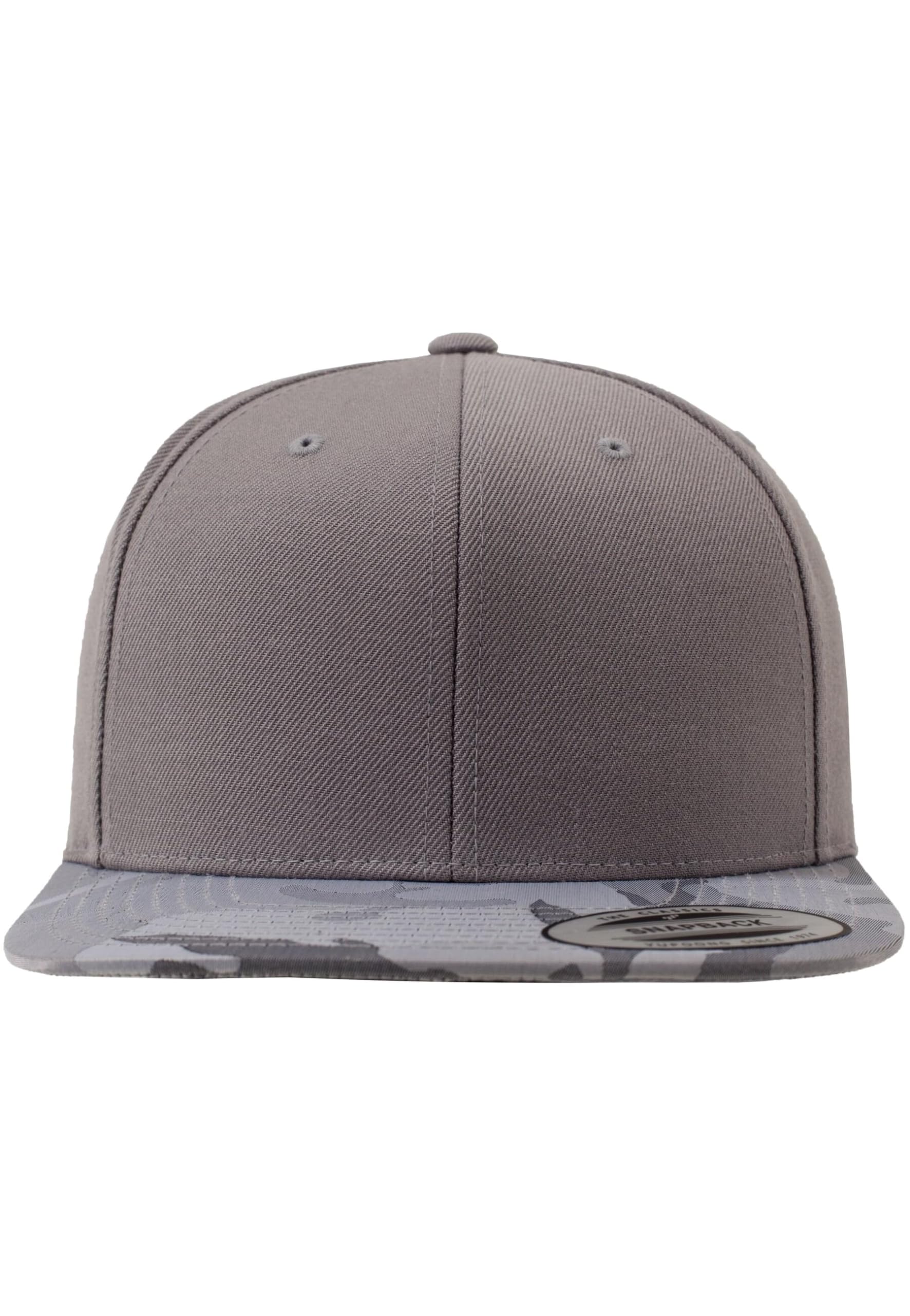 Flexfit Visor Snapback Kappen, Silver Camo, one Size