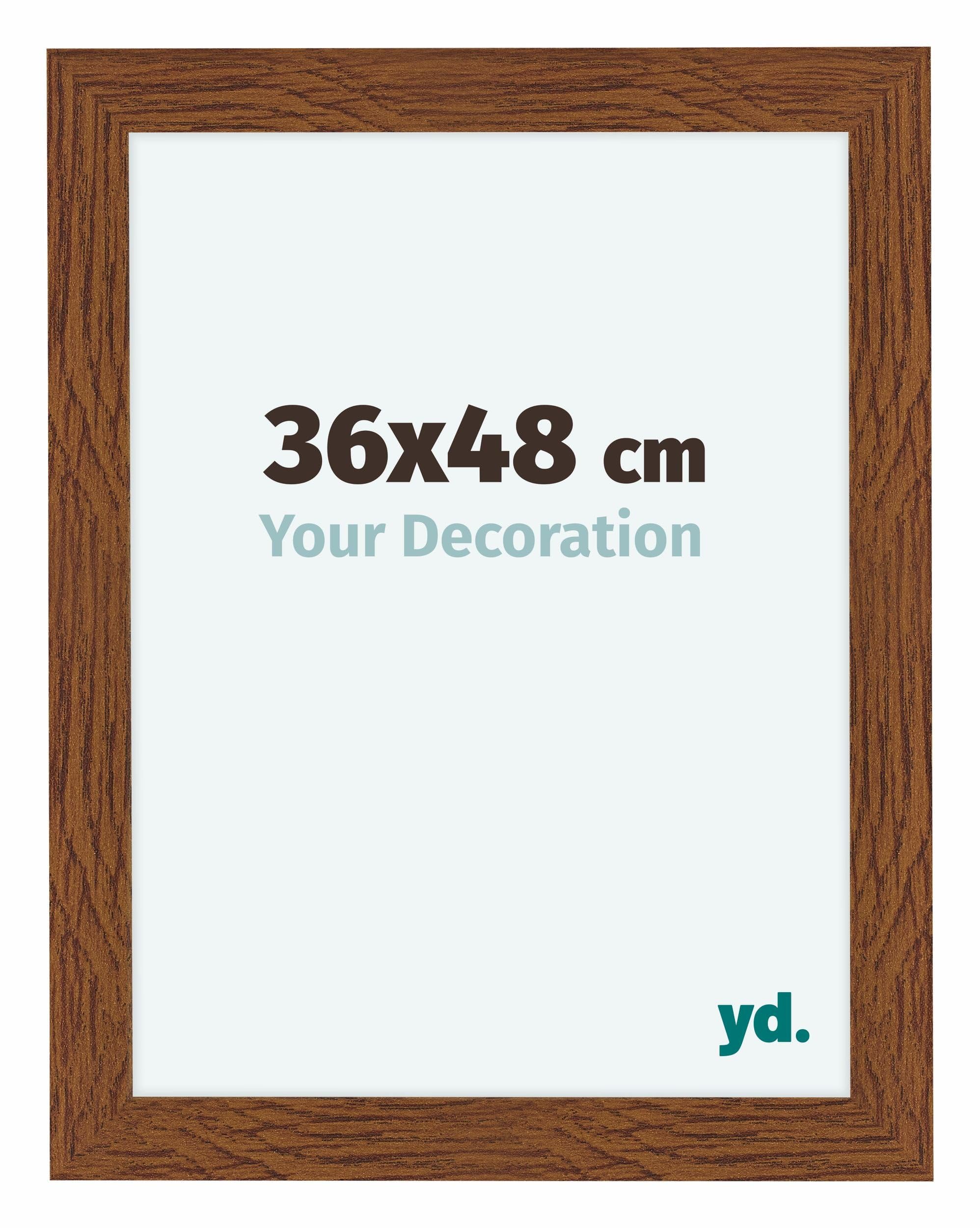 Your Decoration - Picture Frame 36x48 cm - Oak Rustic - Decorative Wall Frame in MDF with Antireflection - Frame 36x48 - Como — image 1