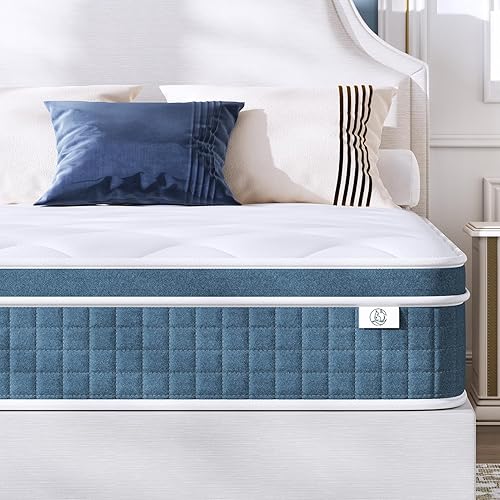 Miniatura 7 de Colchón híbrido tamaño individual de 8 pulgadas, colchón híbrido de tamaño individual en una caja, colchón de cama individual con espuma