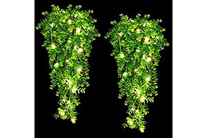 Artificial Plants with Lights: MARTINE MALL's Vivacious Eucalyptus Vines