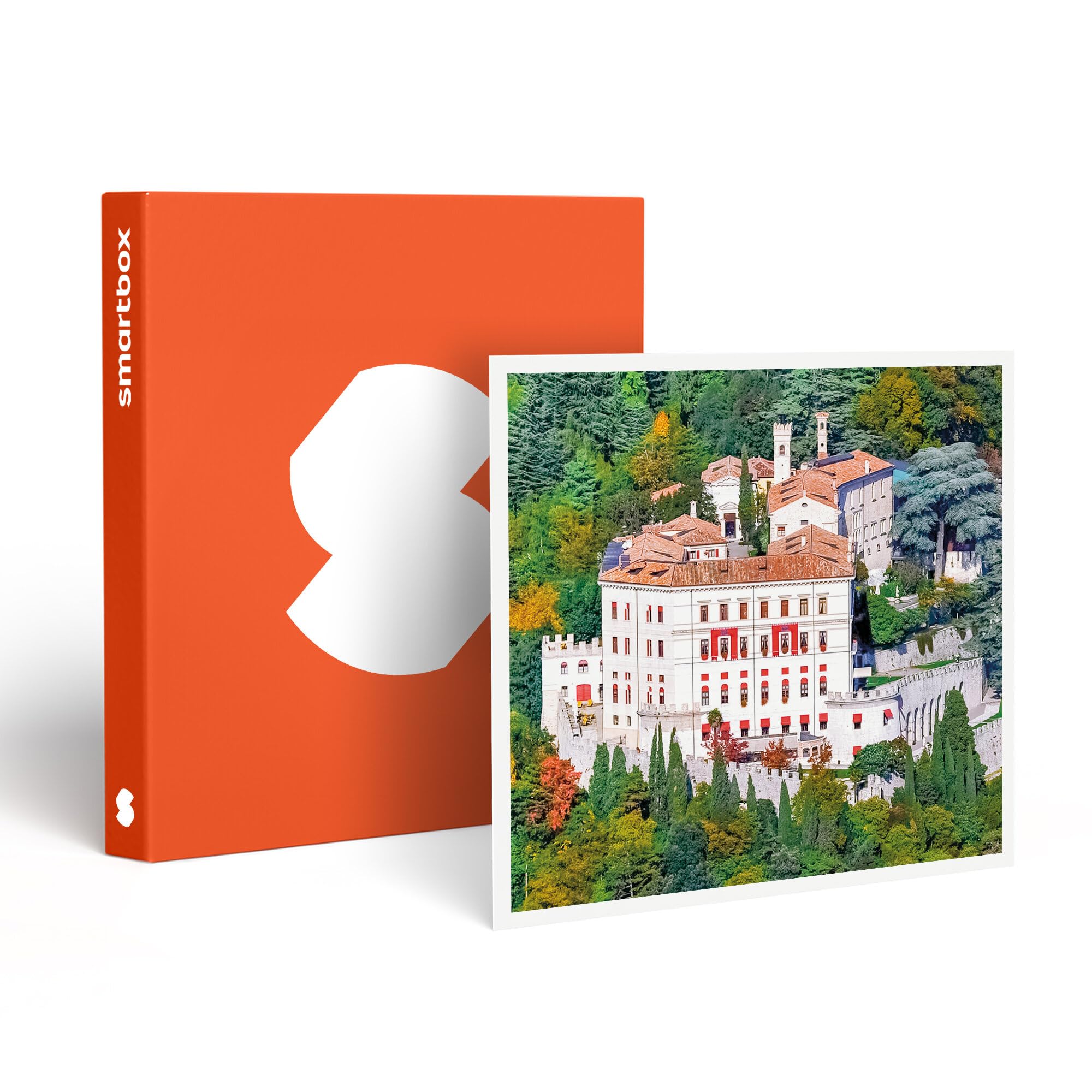 Smartbox - Cofanetto Regalo - Romantica Fuga di 1 Notte con Cena in Un suggestivo Castello - Idee Regalo Originale