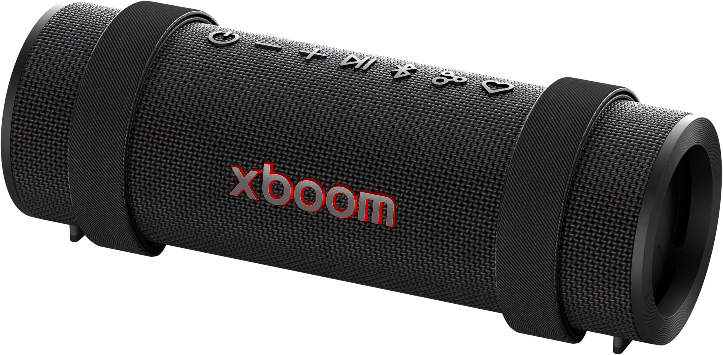 xboom Grab by will.i.am, xboom Signature Sound, Portable Bluetooth Speaker, up to 20 Hours of Playback, IP67 Dust and Water Resistant, MIL-STD 810H Durability, Adjustable Carrying Strap