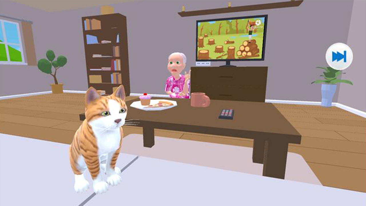 Katzen- & Oma-Chaos-Simulator: Böse Katze aus der Hölle, Streich-Abenteuer, Opa-Haus
