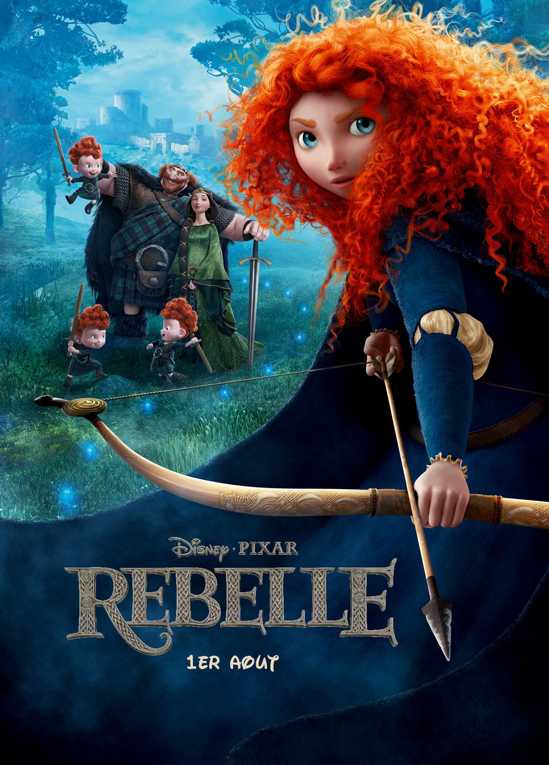 Rebelle: Édition Collector / Brave: Collector's Edition (3-Disc Bilingual Combo Pack) [Blu-ray + DVD] [Blu-ray]