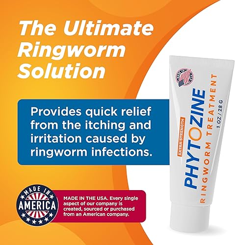 Miniatura 2 de Tratamiento antifúngico de tiña para humanos, potente crema antifúngica y tratamiento eficaz para pies de atleta para adultos y niños (2 onzas)