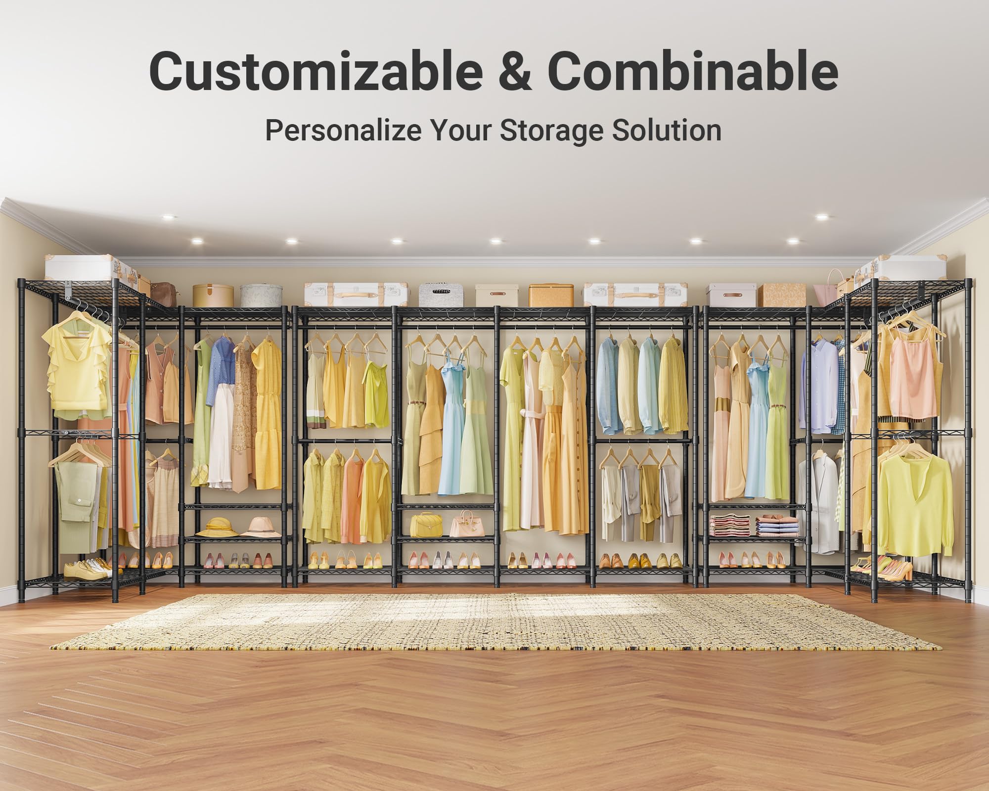 Amazon.com: VIPEK V40 Plus Large Clothes Rack, 1300lbs Capacity