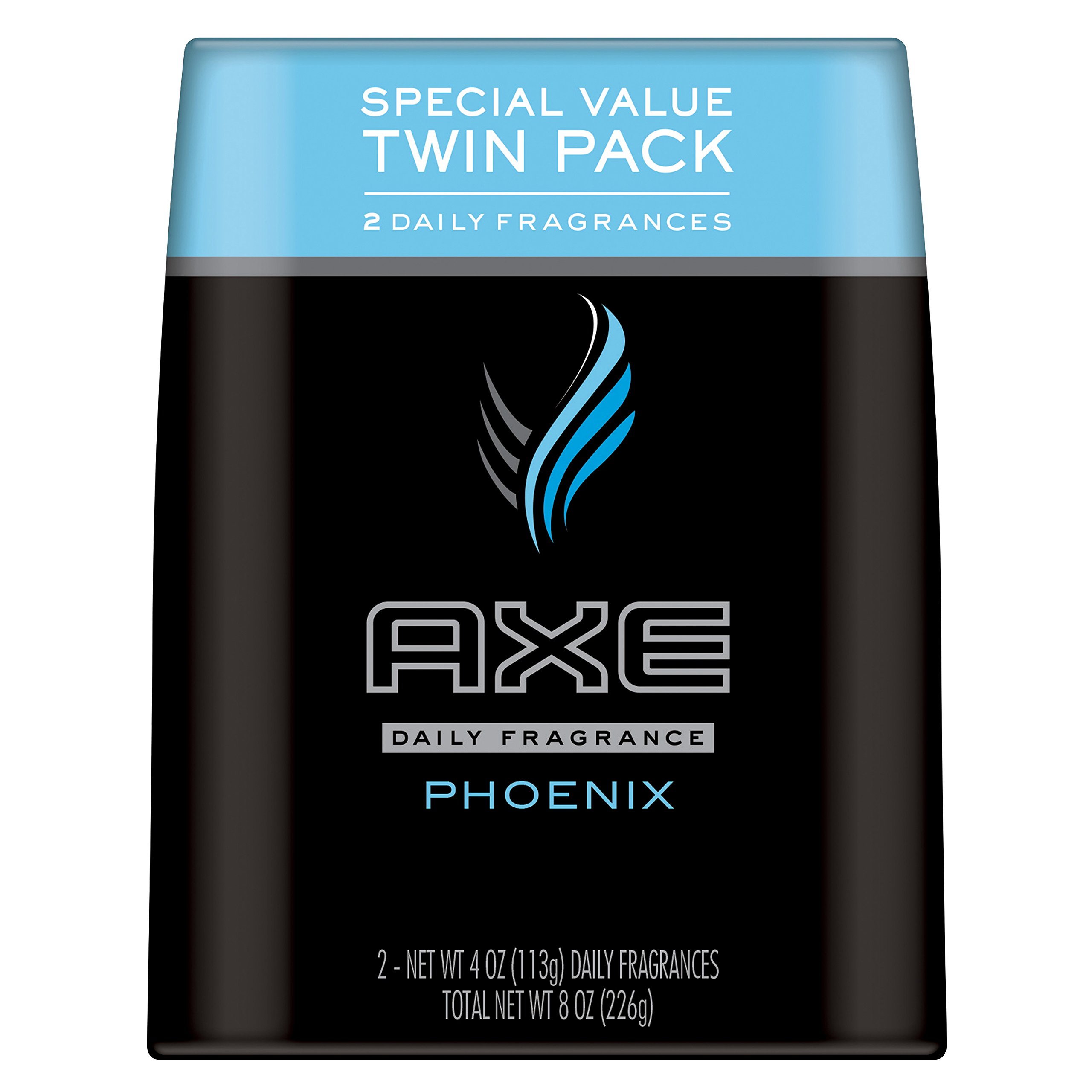 AXEBody Spray for Men, Phoenix, 4 oz, Twin Pack