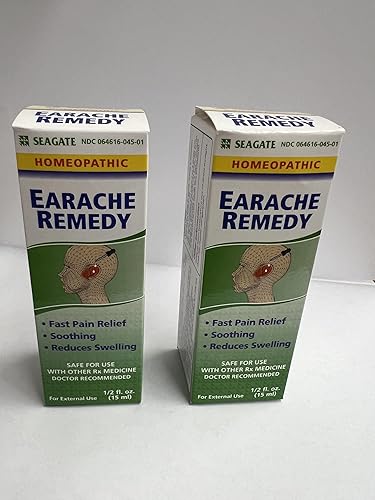 Miniatura 2 de Seagate Products Homeopathic Extracto de hoja de olivo Remedio para el dolor de oídos 0.5 onzas (paquete de 2)