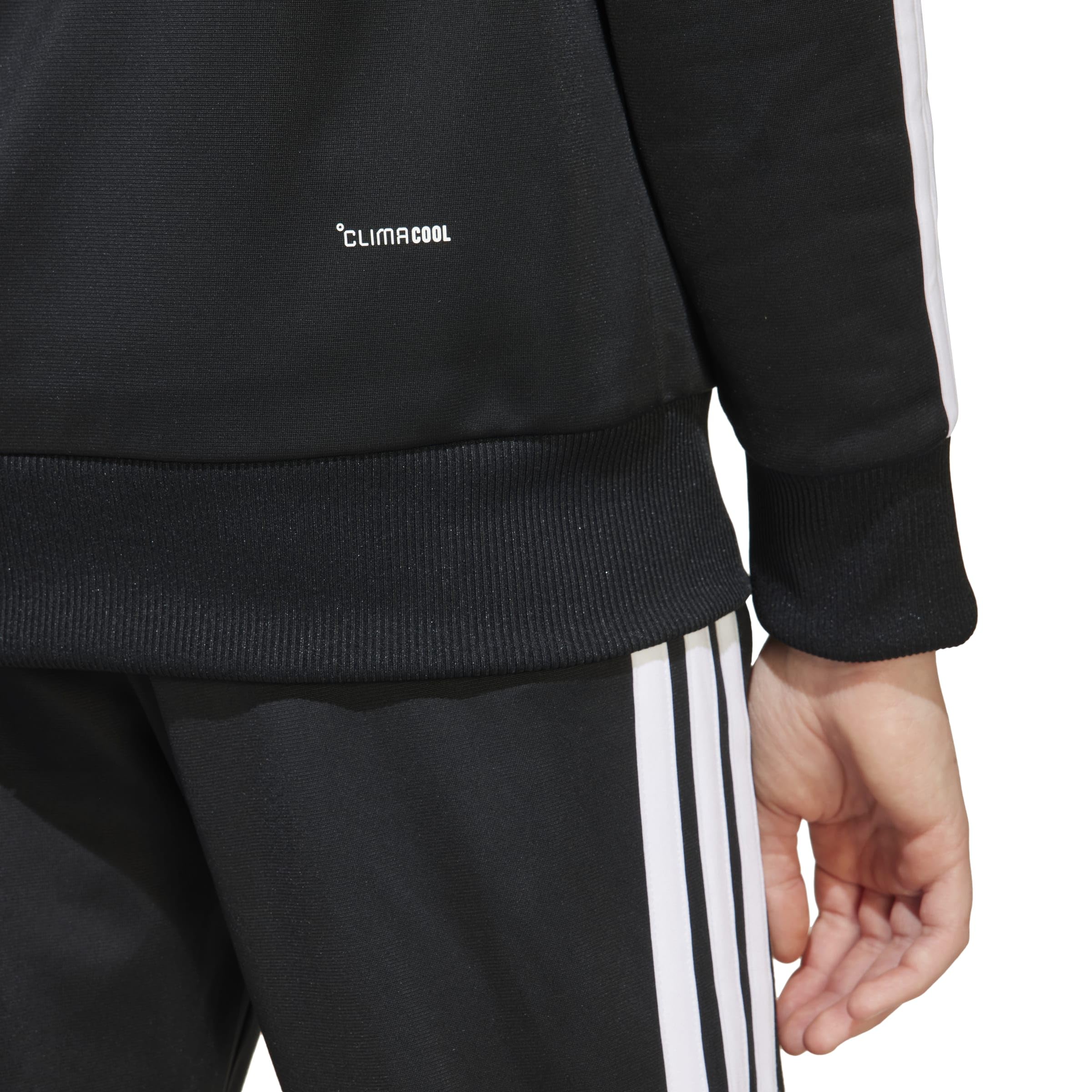 adidas Unisex niños SEASONAL ESSENTIALS TIBERIO 3 STRIPES TRICOT TRACKSUIT