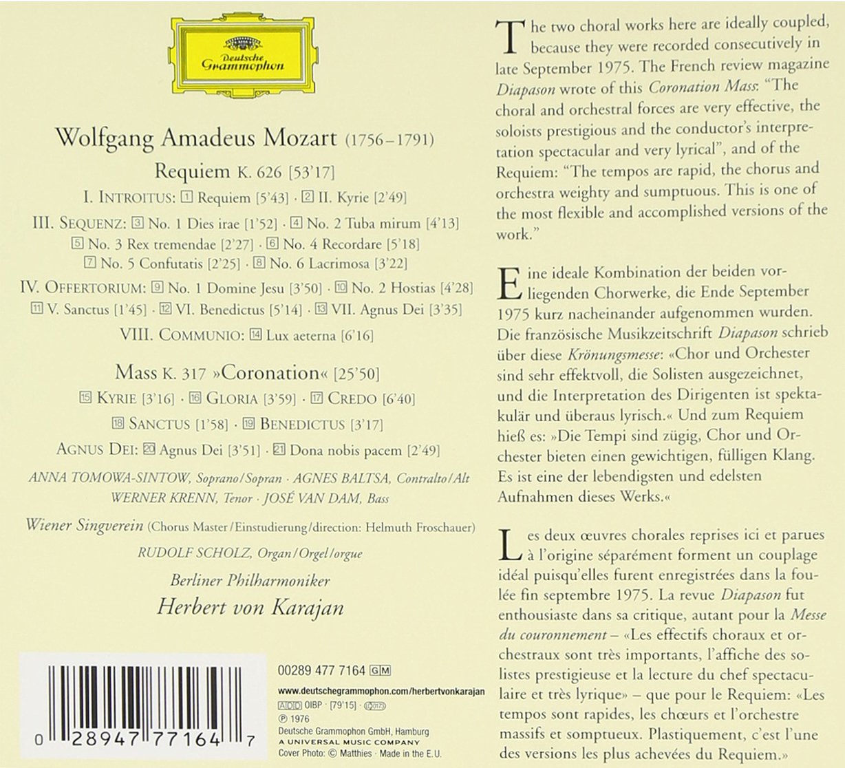 Mozart: Requiem