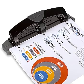 ☆ Y12☆ Amazon.com : Swingline 3 Hole Punch, 12 Sheet Capacity Three