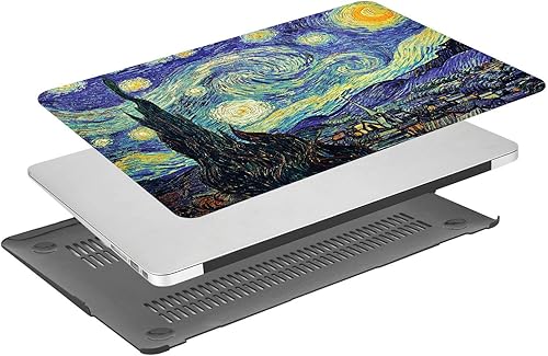 Miniatura 214 de Funut Funda compatible con MacBook Air de 15 pulgadas 2024 2023 versión M3 A3114 M2 A2941 con pantalla de retina líquida y Touch ID, carcasa rígida