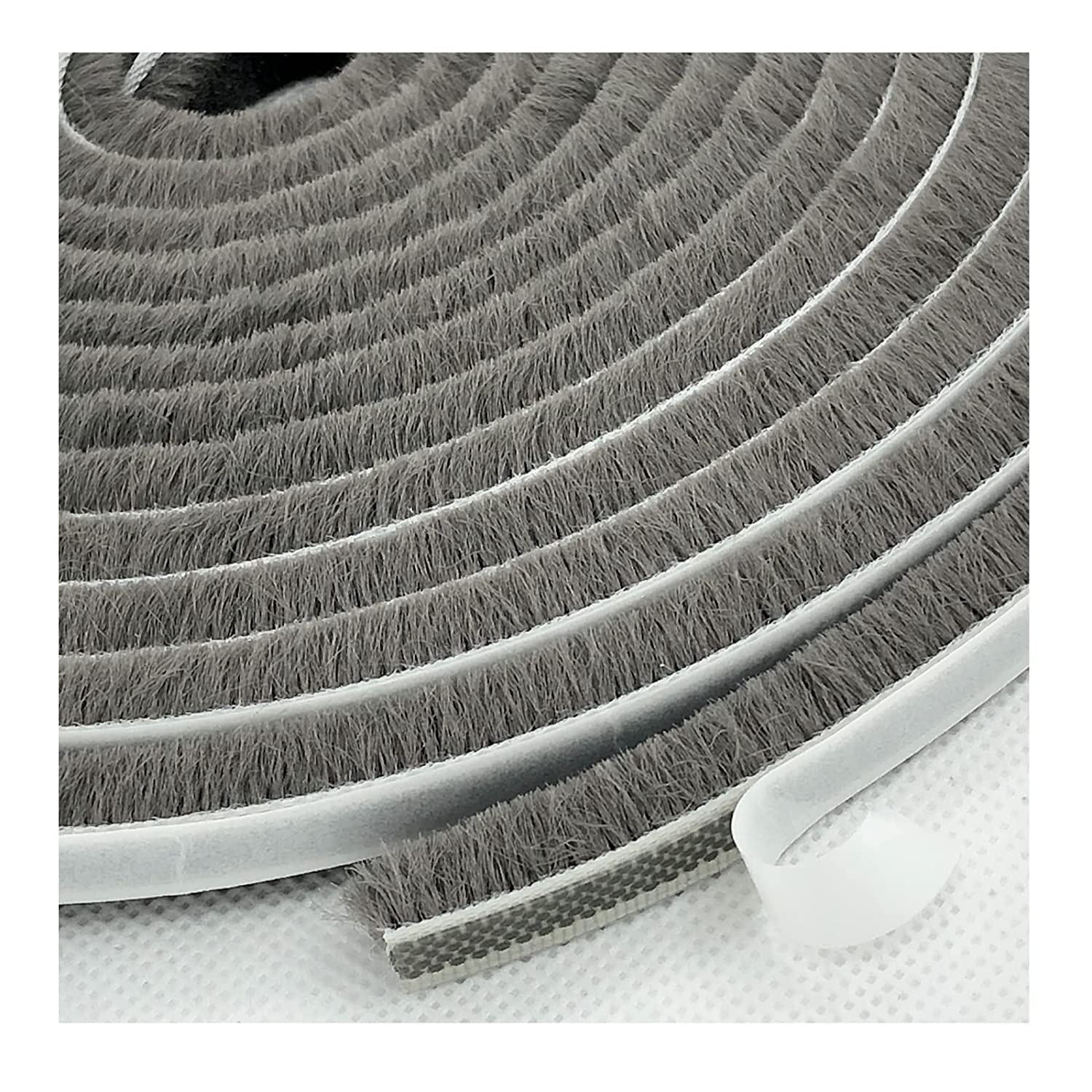 Hyderon Sound-Proof Reduce Noise Energy Saving Weather Stripping Under Door Twin Draft Stopper, Door Stopper (36-inch, Grey)