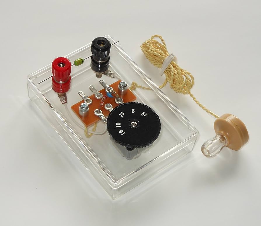 Amazon.co.jp: ［電子工作ラジオキット］ゲルマニウムラジオキット