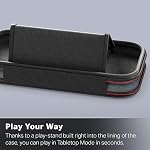 PowerA Protection Case for Nintendo Switch 2 - Kirby Mouthful, Officially Licensed, Protective Storage, Holds up to 9 Game Cards and 2 microSD Express Cards, Integrated Play Stand