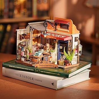 ミニチュアドールハウス　書店　本屋【完成品】 ミニチュアドールハウス 書店 本屋【完成品】 - メルカリ