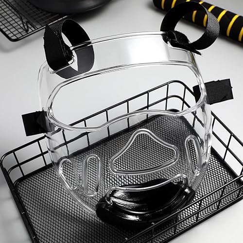 Miniatura 6 de Boxeo Taekwondo Máscara Hockey Niños Tiara Transparente Guardia Boxeo Entrenamiento Boxeo Entrenamiento Sparring Gear Cubierta Transparente Boxeo