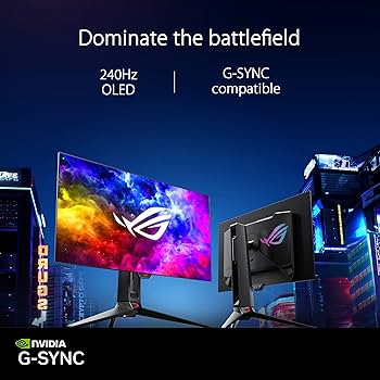 ディスプレイ・モニター本体 ASUS ROG SWIFT OLED PG27AQDM 240Hz ROG Swift OLED PG27AQDM | Gaming ゲーミングモニター – ASUS