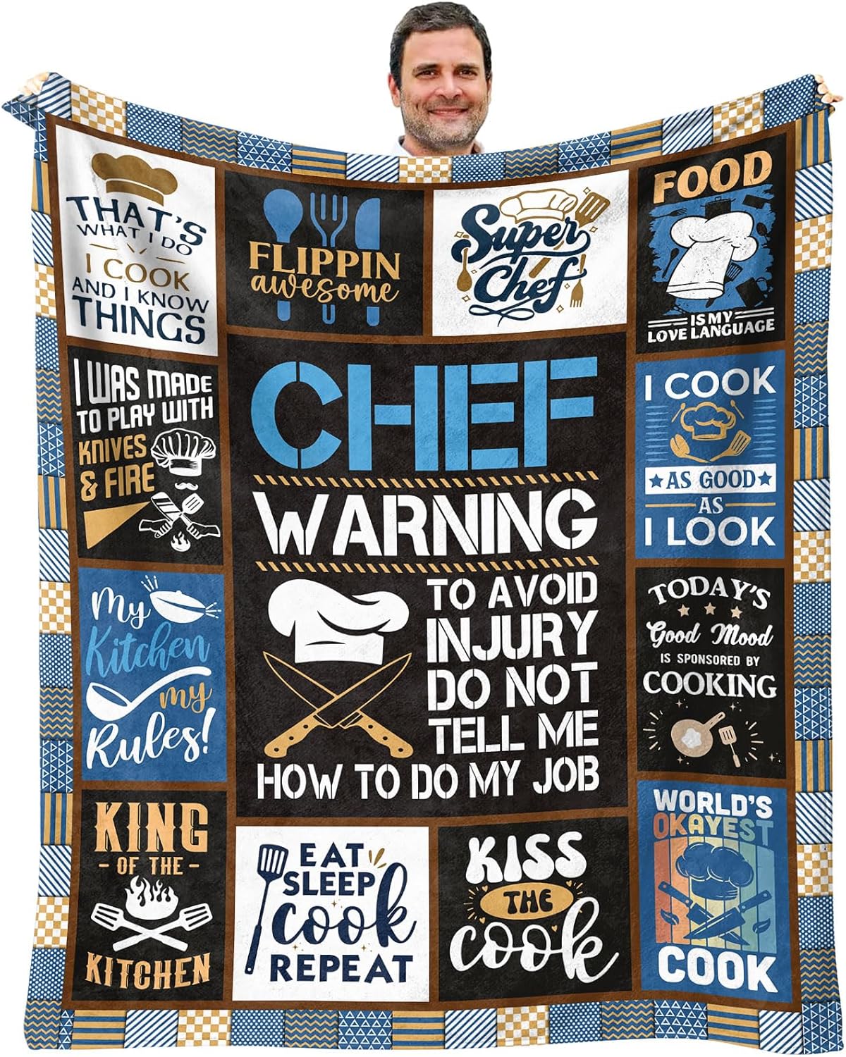 AIYUBOFUN Christmas Chef Gifts for Men, Cooking Gifts for